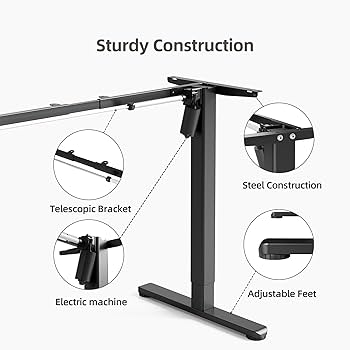 Amazon.com: Claiks Standing Desk Frame, Electric Stand Up